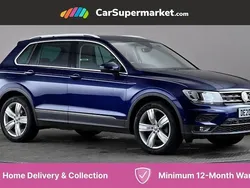 Blue Used 2020 VW Tiguan Match SUV | £17,697 (Fair price)