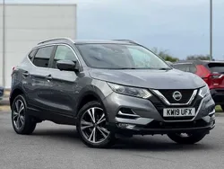 Gun metallic Used 2019 Nissan Qashqai N-Connecta SUV | £11,790 (Good price)
