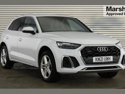White Used 2021 Audi Q5 S-Line SUV | £29,196 (Fair price)