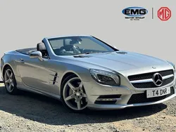 Silver Used 2015 Mercedes SL400 AMG Cabriolet | £18,999 (Fair price)