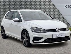 White Used 2018 VW Golf VII R Hatchback | £21,500 (Fair price)
