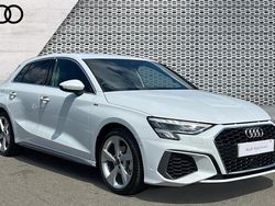 White New 2024 Audi A3 S-Line | £27,270 (Expensive)