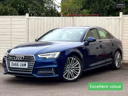 Blue Used 2016 Audi A4 S-Line Sedan | £14,295 (Fair price)