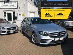 Silver Used 2018 Mercedes E220 AMG line Estate | £17,990 (Super price)