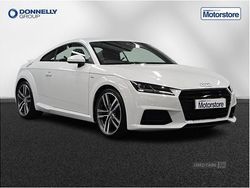White Used 2016 Audi TT S-Line Coupe | £14,995 (Fair price)