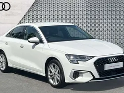 White Used 2022 Audi A3 Sport Sedan | £18,961 (Super price)