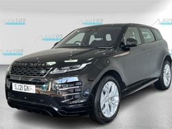 Black Used 2021 Land Rover Range Rover evoque SE Dynamic SUV | £24,500 (Fair price)