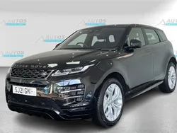 Black Used 2021 Land Rover Range Rover evoque SE Dynamic SUV | £24,500 (Good price)