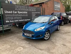 Blue Used 2013 Ford Fiesta Zetec Hatchback | £4,195 (Fair price)