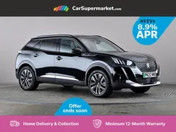 Black Used 2022 Peugeot e-2008 Premium SUV | £15,647 (A bit pricey)