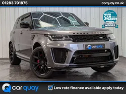 Grey Used 2019 Land Rover Range Rover Sport SVR SUV | £44,495 (Good price)