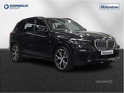 Black Used 2019 BMW X5 M Sport SUV | £34,595 (Fair price)