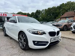 White Used 2015 BMW 218 Sport Line Coupe | £7,595 (Good price)