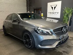 Grey Used 2017 Mercedes A200 AMG Line Premium Hatchback | £13,995 (Fair price)