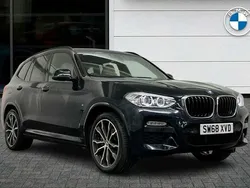 Black Used 2019 BMW X3 M Sport SUV | £24,000 (Good price)