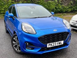 Blue Used 2023 Ford Puma ST-Line Hatchback | £16,300 (Fair price)