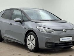 Moonstone grey black Used 2022 VW ID.3 Pro Hatchback | £14,090 (Fair price)