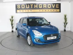 Blue Used 2017 Suzuki Swift SZ-T Hatchback | £7,698 (Fair price)