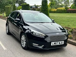 Black Used 2017 Ford Focus Titanium Hatchback | £5,995 (Fair price)
