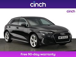 Black Used 2022 Audi A3 S-Line Hatchback | £20,889 (Fair price)