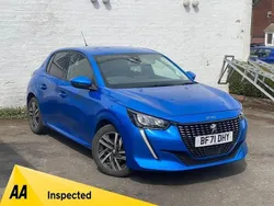 Blue Used 2021 Peugeot 208 Allure Premium Hatchback | £8,746 (Fair price)