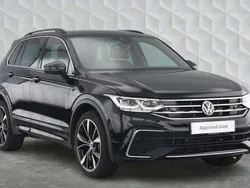 Black Used 2023 VW Tiguan R-line SUV | £30,369 (Fair price)