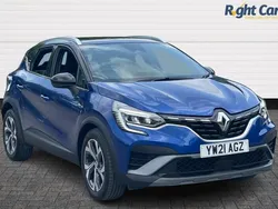 Iron blue Used 2021 Renault Captur RS Line SUV | £16,999 (Fair price)