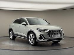 Dew silver metallic/dew silver metallic Used 2023 Audi Q3 Sportback S-Line SUV | £27,000 (A bit pricey)