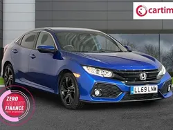 Blue Used 2019 Honda Civic SR Hatchback | £13,599 (Fair price)