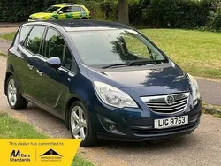 Blue Used 2013 Vauxhall Meriva MPV | £2,300 (Fair price)