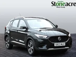 Black Used 2023 MG ZS Excite Sedan | £15,500 (Fair price)
