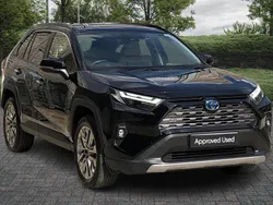 Black Used 2022 Toyota RAV4 Hybrid SUV | £29,995 (Fair price)