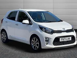 Clear white Used 2021 Kia Picanto 2 Hatchback | £12,395 (Fair price)