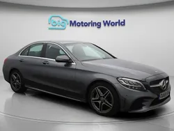 Grey Used 2019 Mercedes C220 AMG line Sedan | £18,200 (Fair price)