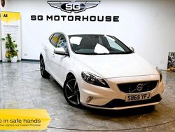 White Used 2015 Volvo V40 R-Design Hatchback | £7,495 (Fair price)