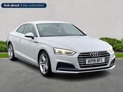 White Used 2019 Audi A5 S-Line Coupe | £14,995 (Super price)