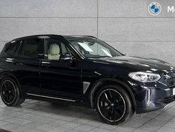 Black Used 2021 BMW iX3 Shadowline SUV | £26,833 (Fair price)
