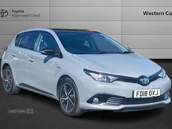 Grey/black Used 2018 Toyota Auris Hybrid Design Hatchback | £13,990 (Expensive)