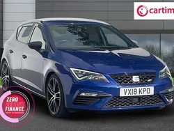 Blue Used 2018 Cupra Leon Hatchback | £19,399 (A bit pricey)