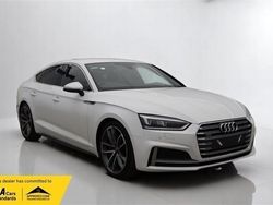 White Used 2018 Audi S5 Sportback Design Hatchback | £20,300 (Fair price)