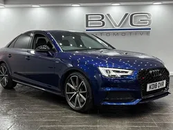 Blue Used 2018 Audi A4 Sedan | £20,994 (Fair price)