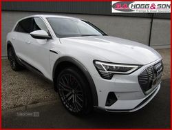 White Used 2021 Audi e-tron Advanced SUV | £19,495 (A bit pricey)