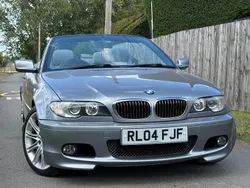 Silver Used 2004 BMW 325 Cabriolet M Sport Cabriolet | £9,990