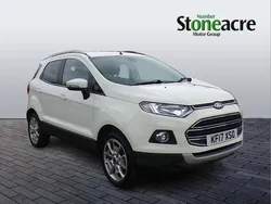 White Used 2017 Ford Ecosport Titanium SUV | £6,495 (Fair price)
