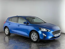 Blue Used 2022 Ford Focus Titanium Hatchback | £12,400 (Good price)