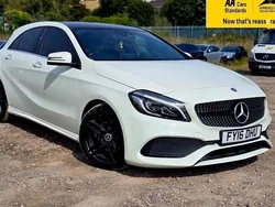 White Used 2016 Mercedes A200 AMG Line Premium Plus Hatchback | £10,688 (Fair price)