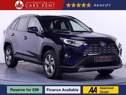 Blue Used 2020 Toyota RAV4 Hybrid SUV | £21,488 (Fair price)