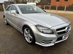 Silver Used 2014 Mercedes CLS350 AMG Coupe | £10,995 (Fair price)