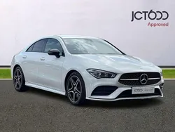 White Used 2022 Mercedes CLA200 Executive Coupe | £24,000 (Fair price)