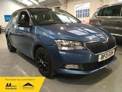 Blue Used 2021 Skoda Fabia Colour Edition Hatchback | £9,980 (Good price)